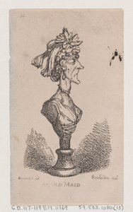 Yaşlı Bir Hizmetçi, 1808., 1808. by Thomas Rowlandson