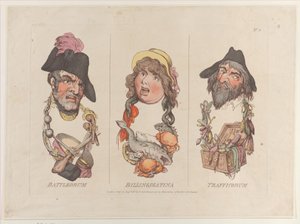 Battleorum, Billingsgatina, Trafficorum, 15 Ağustos 1800., 15 Ağustos 1800. by Thomas Rowlandson