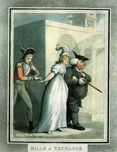 Senetler, pub. tarafından Rudolph Ackermann by Thomas Rowlandson