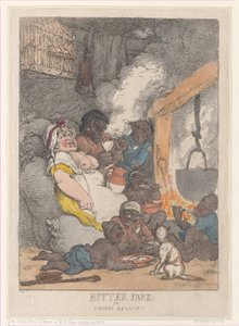 Acı Ücret veya Sweeps Regaling, 1812., 1812. by Thomas Rowlandson
