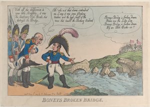 Boneys Broken Bridge, 12 Haziran 1809., 12 Haziran 1809. by Thomas Rowlandson