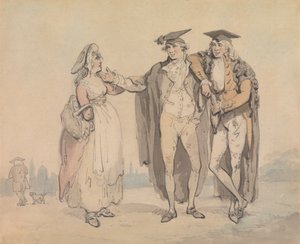 İlk Başkanın Doları by Thomas Rowlandson
