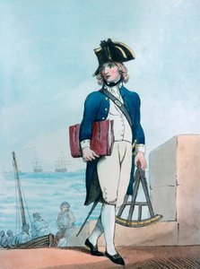 Deniz Piyadeleri Adayı, 1799 by Thomas Rowlandson
