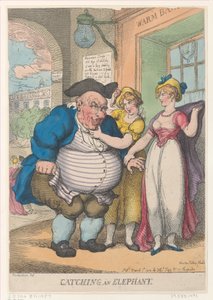 Fil Yakalamak, 1 Mart 1812., 1 Mart 1812. by Thomas Rowlandson