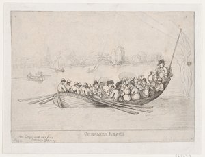 Chelsea Erişimi, 1799., 1799. by Thomas Rowlandson