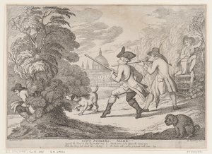 City Foulers-Mark!, 1799., 1799. by Thomas Rowlandson