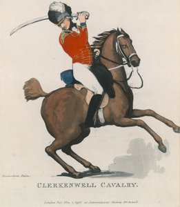 Clerkenwell Süvari by Thomas Rowlandson