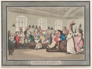 Banyo Konforu, Tabak 11, 6 Ocak 1798., 6 Ocak 1798. by Thomas Rowlandson