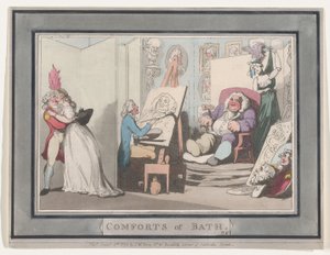Banyo Konforu, Tabak 6, 6 Ocak 1798., 6 Ocak 1798. by Thomas Rowlandson