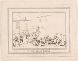 Banyo Konforu, Tabak 7, 6 Ocak 1798., 6 Ocak 1798. by Thomas Rowlandson