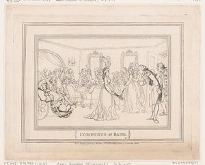 Banyo Konforu, Tabak 8, 6 Ocak 1798., 6 Ocak 1798. by Thomas Rowlandson