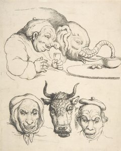 Karşılaştırmalı Anatomi, 1800-25., 1800-25. by Thomas Rowlandson