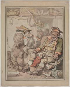 Karşılaştırmalı Anatomi Çalışması by Thomas Rowlandson