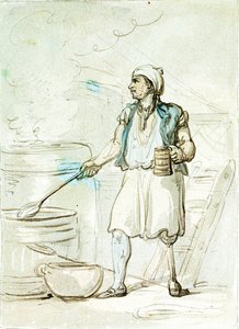 Aşçının arkadaşı by Thomas Rowlandson
