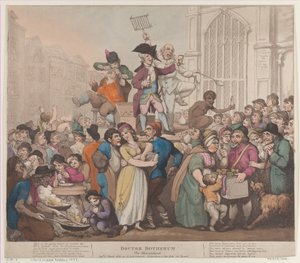 Doktor Botherum, The Montebank, 6 Mart 1800., 6 Mart 1800. by Thomas Rowlandson