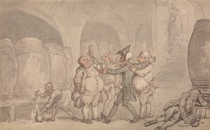 Mahzenden Kurtululmuş Dr. Sözdizimi by Thomas Rowlandson