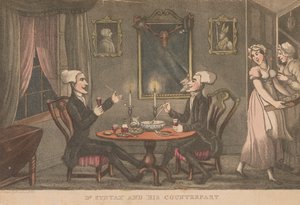 Dr. Syntax ve Muadili by Thomas Rowlandson