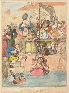 Azarlamak by Thomas Rowlandson