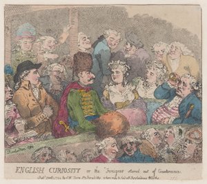 English Curiosity veya Yabancı Gözden Baktı, 1 Ocak 1794., 1 Ocak 1794. by Thomas Rowlandson
