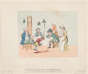 Akşam veya Duygu Adamı, 1 Mayıs 1803., 1 Mayıs 1803. by Thomas Rowlandson