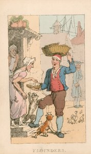 pisi balığı by Thomas Rowlandson