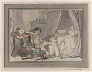 Kasabada Saat 4, 20 Ekim 1790., 20 Ekim 1790. by Thomas Rowlandson