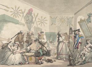 Fransız Kışlası, 12 Ağustos 1791., 12 Ağustos 1791 by Thomas Rowlandson