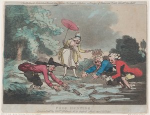 Kurbağa Avı, 20 Nisan 1790., 20 Nisan 1790. by Thomas Rowlandson