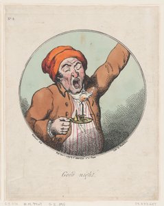 İyi Geceler, 1 Kasım 1799., 1 Kasım 1799. by Thomas Rowlandson