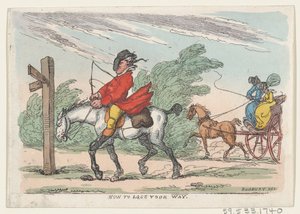 Yolunuzu Nasıl Kaybedersiniz, 1803-1815., 1803-1815. by Thomas Rowlandson