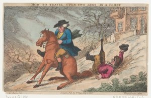 Bir Donda İki Ayak Üzerinde Nasıl Yolculuk Yapılır, 4 Mayıs 1808., 4 Mayıs 1808. by Thomas Rowlandson