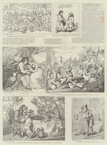 Kraliyet Deniz Sergisinde Esprili Sanat by Thomas Rowlandson