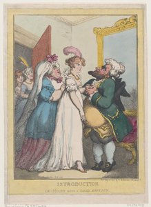 Giriş veya İyi Pazarlıkla Musa, 23 Temmuz 1806., 23 Temmuz 1806. by Thomas Rowlandson