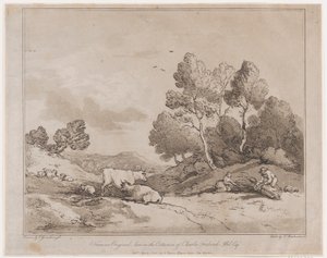 Bir Tahta Demetini Bağlayan Figürlü Manzara, 21 Mayıs 1789., 21 Mayıs 1789. by Thomas Rowlandson