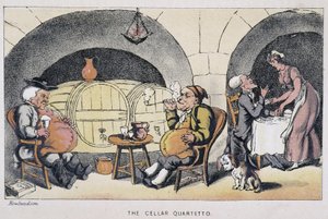 Le docteur dans un celllar ou un cave - William Combe, hasta tarafından “” Doktor Sözdizimi