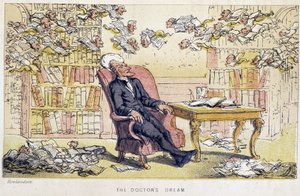 Le rêve du docteur - William Combe, hasta tarafından “” Doktor Sözdizimi 