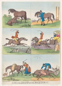 Yarış Atının Yaşamı ve Ölümü, 25 Eylül 1811., 25 Eylül 1811. by Thomas Rowlandson