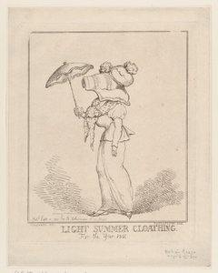 Hafif Yaz Giysileri [sic], 10 Eylül 1801., 10 Eylül 1801. by Thomas Rowlandson