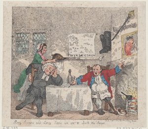 Uzun Vaazlar ve Uzun Kuşatmalar Duyuları Yutmaya uygundur, 11 Şubat 1783., 11 Şubat 1783. by Thomas Rowlandson