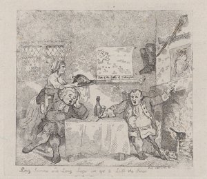 Uzun Vaazlar ve Uzun Kuşatmalar Duyuları Yutmaya uygundur, 11 Şubat 1783., 11 Şubat 1783. by Thomas Rowlandson
