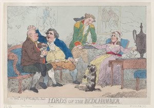 Yatak Odasının Efendileri, 14 Nisan 1784., 14 Nisan 1784. by Thomas Rowlandson