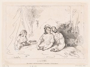 Lüks, 7 Mart 1786., 7 Mart 1786. by Thomas Rowlandson