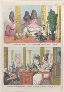 Madame Very Restauranteur, Palais Royal Paris ve La Belle Liminaudiere, Caffee De Mille