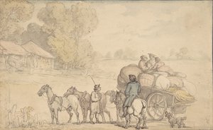 Göçmenler, 1780-1827. by Thomas Rowlandson