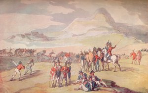 Askeri Sahne: Çıkarma Birlikleri ve Silahlar., 1801. 1914 by Thomas Rowlandson