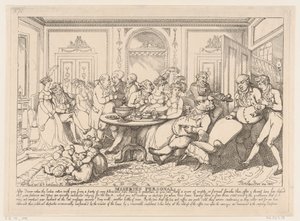 Miseries Personal, 12 Haziran 1807., 12 Haziran 1807. by Thomas Rowlandson