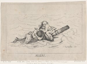 Sefalet, 1785., 1785. by Thomas Rowlandson