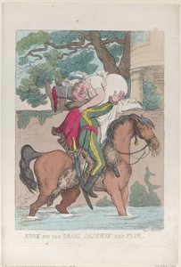 Hiçbiri Ama Cesur Fuarı Hak Eder, 1813., 1813. by Thomas Rowlandson