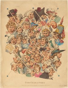 Tek-Karakterler by Thomas Rowlandson