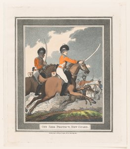 Off Side Protect, New Guard, 1 Eylül 1798., 1 Eylül 1798. by Thomas Rowlandson